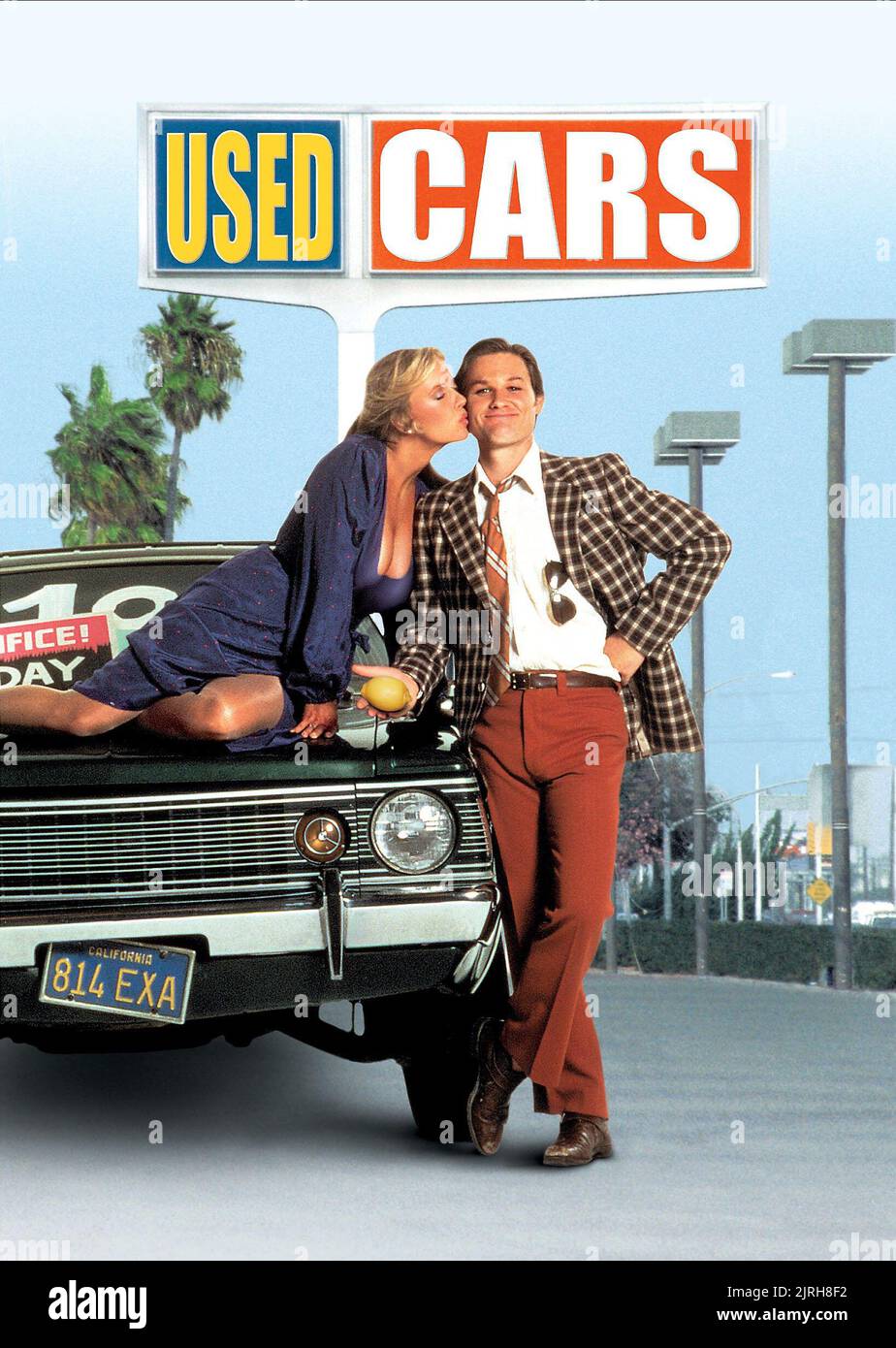 DEBORAH HARMON, Kurt Russell POSTER, auto usate, 1980 Foto Stock