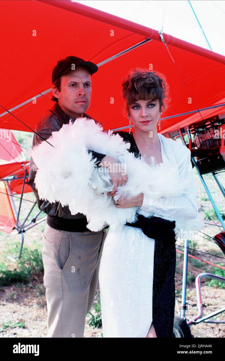 DWIGHT SCHULTZ, WENDY FULTON, la UN-TEAM, 1984 Foto Stock