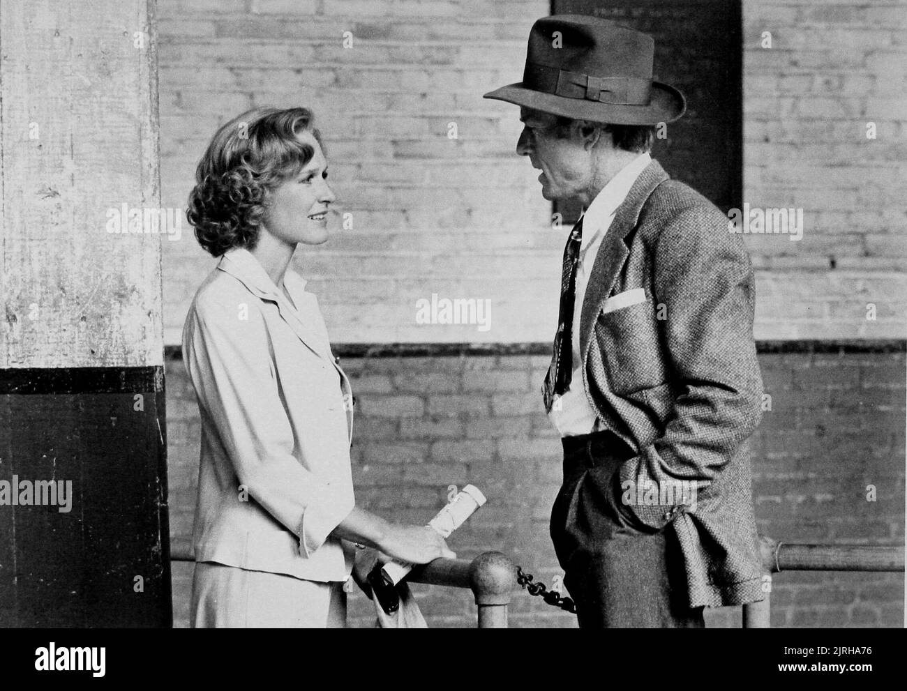 GLENN CLOSE, Robert Redford, il naturale, 1984 Foto Stock