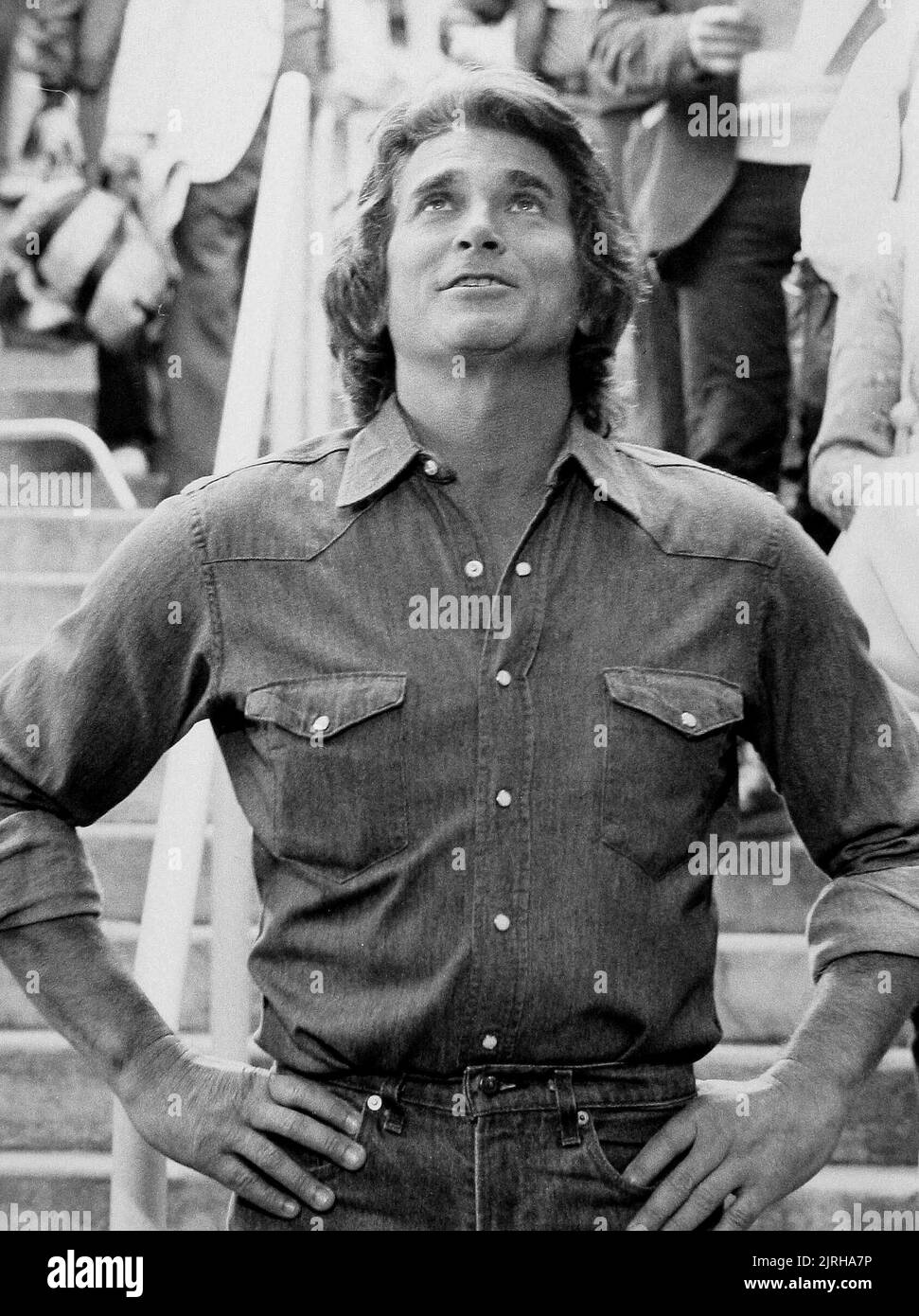 MICHAEL LANDON, autostrada A CIELO, 1984 Foto Stock