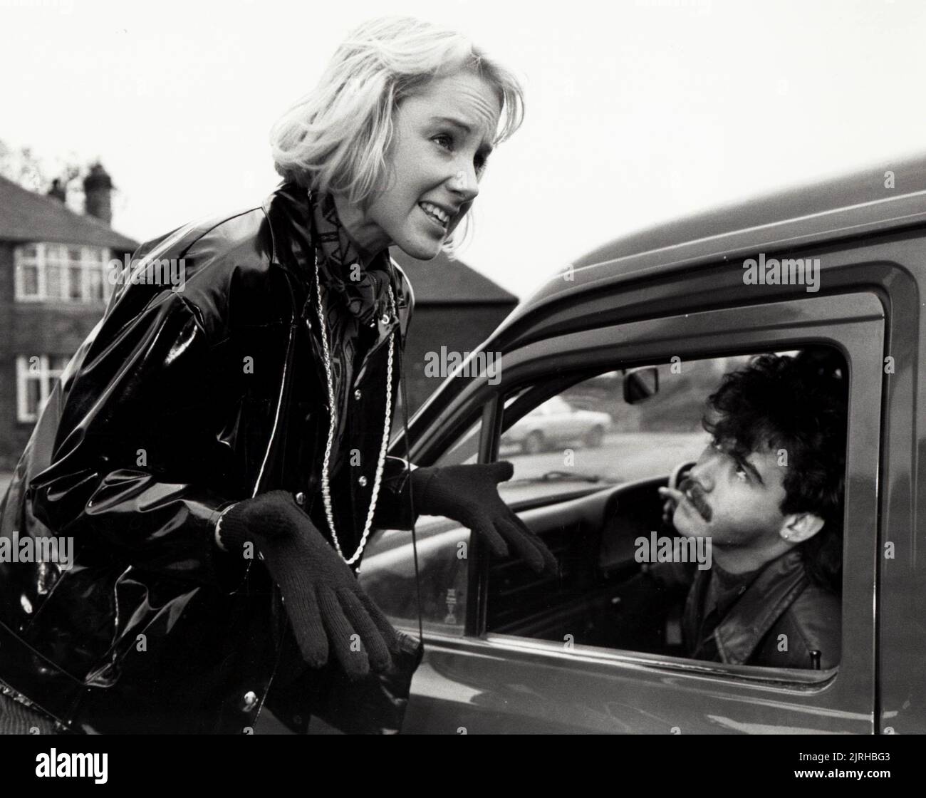 SALLY WHITTAKER, MICHAEL LE VELL, Coronation Street, 1986 Foto Stock