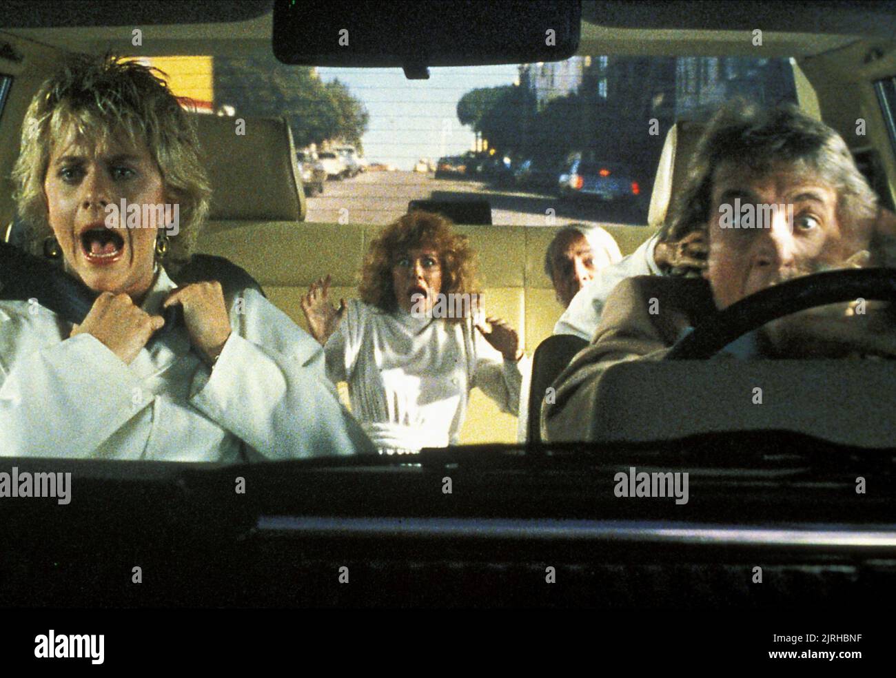 MEG RYAN, Fiona LEWIS, KEVIN MCCARTHY, Martin Short, INNERSPACE, 1987 Foto Stock