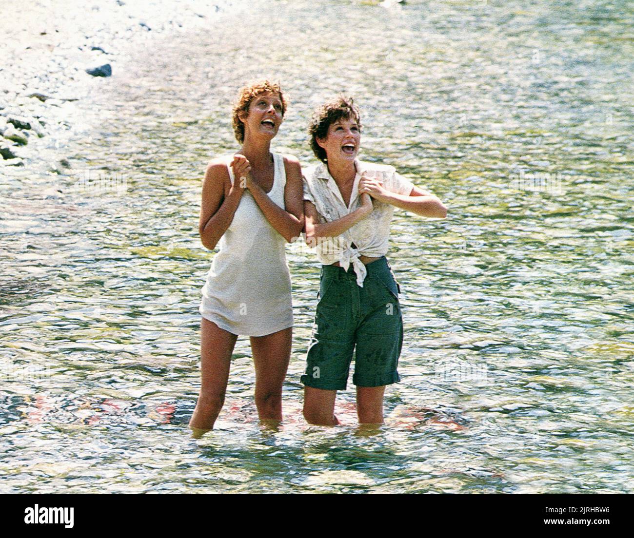 SUSAN SARANDON, Molly Ringwald, tempesta, 1982 Foto Stock