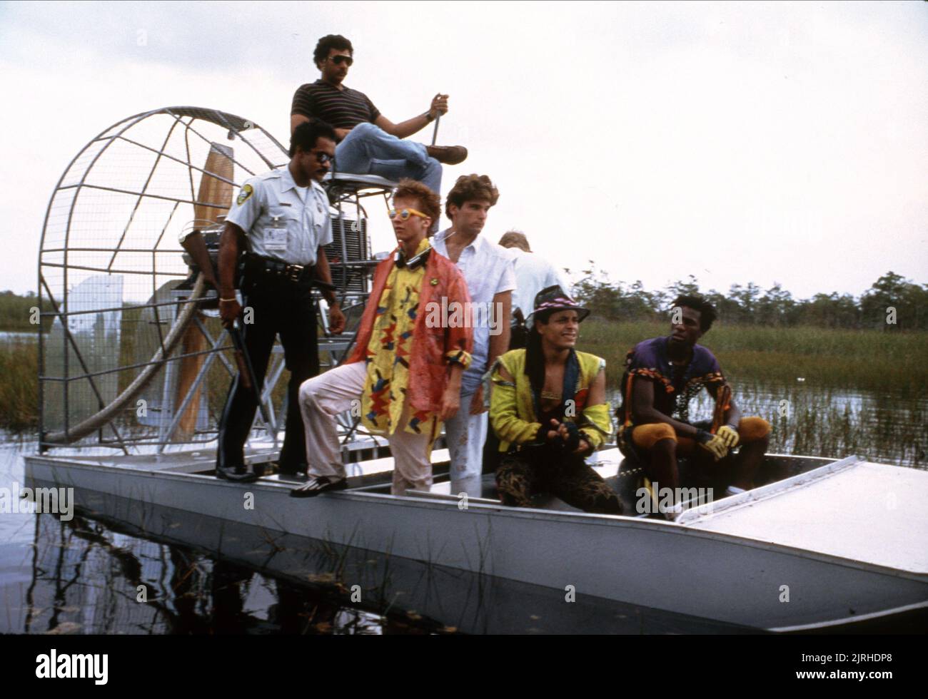 JOHN CAMERON MITCHELL, AL SHANNON, MICHAEL CARMINE, LEON ROBINSON, banda della mano, 1986 Foto Stock