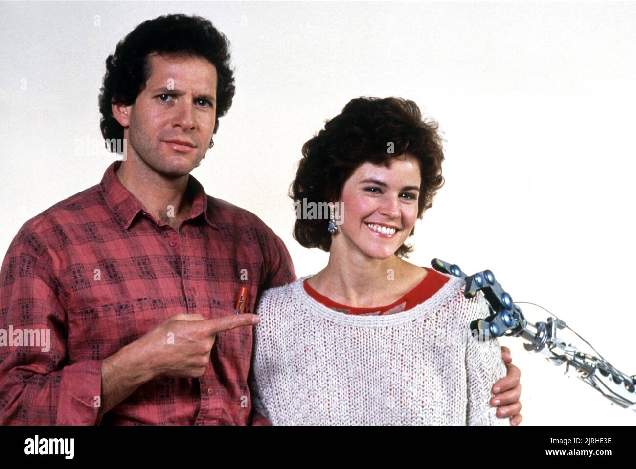 STEVE GUTTENBERG, alleato Sheedy, corto circuito, 1986 Foto Stock