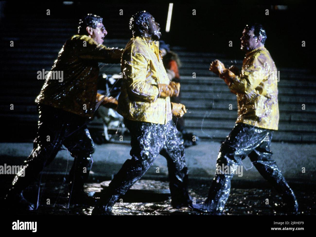 HAROLD RAMIS, Ernie Hudson, Dan Aykroyd, Ghostbusters II, 1989 Foto Stock