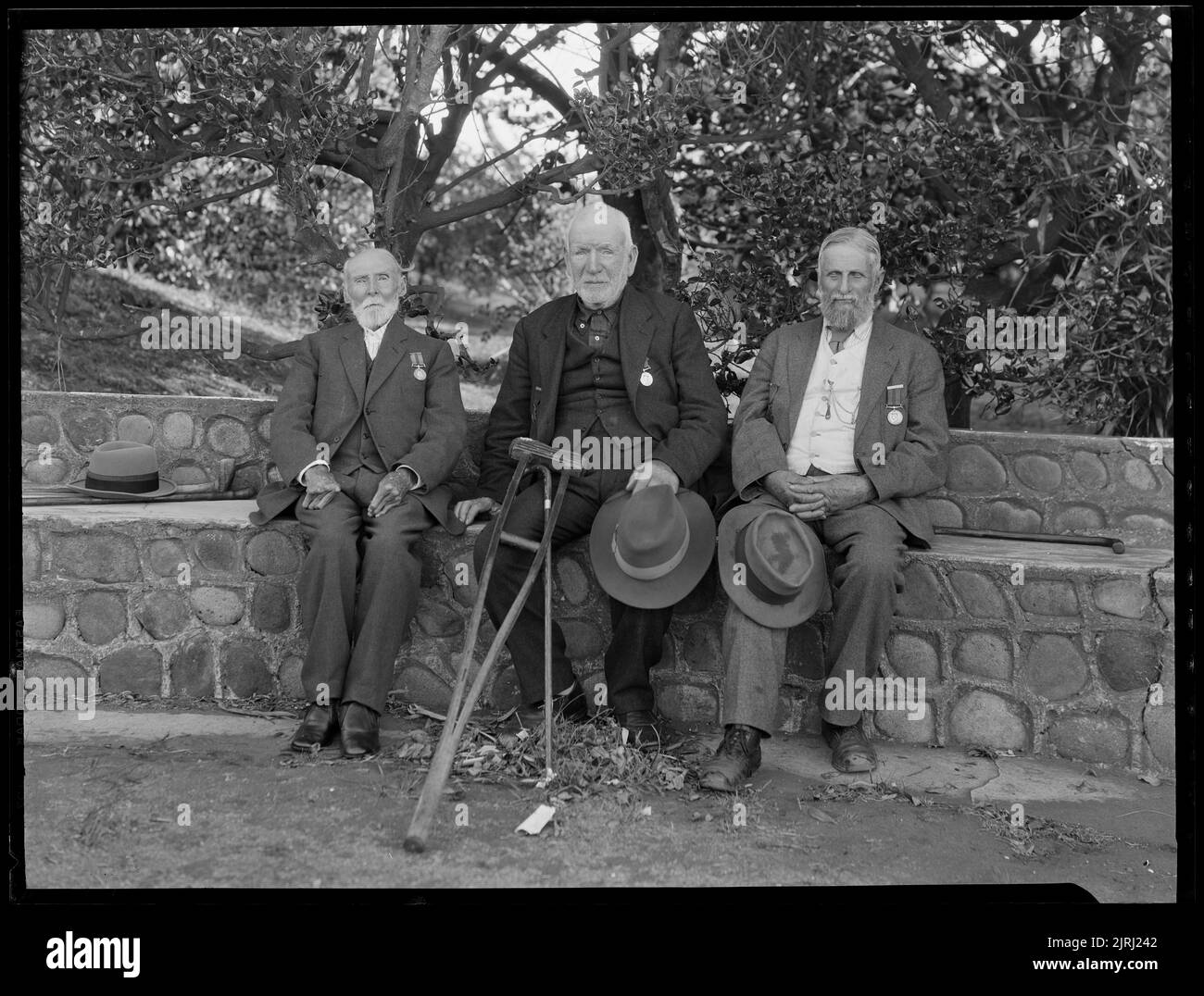 Group of War Veterans, marzo 1928, di William Oakley. F B Collezione Butler/Crown Studios. Regalo di Frederick B Butler, 1971. Foto Stock