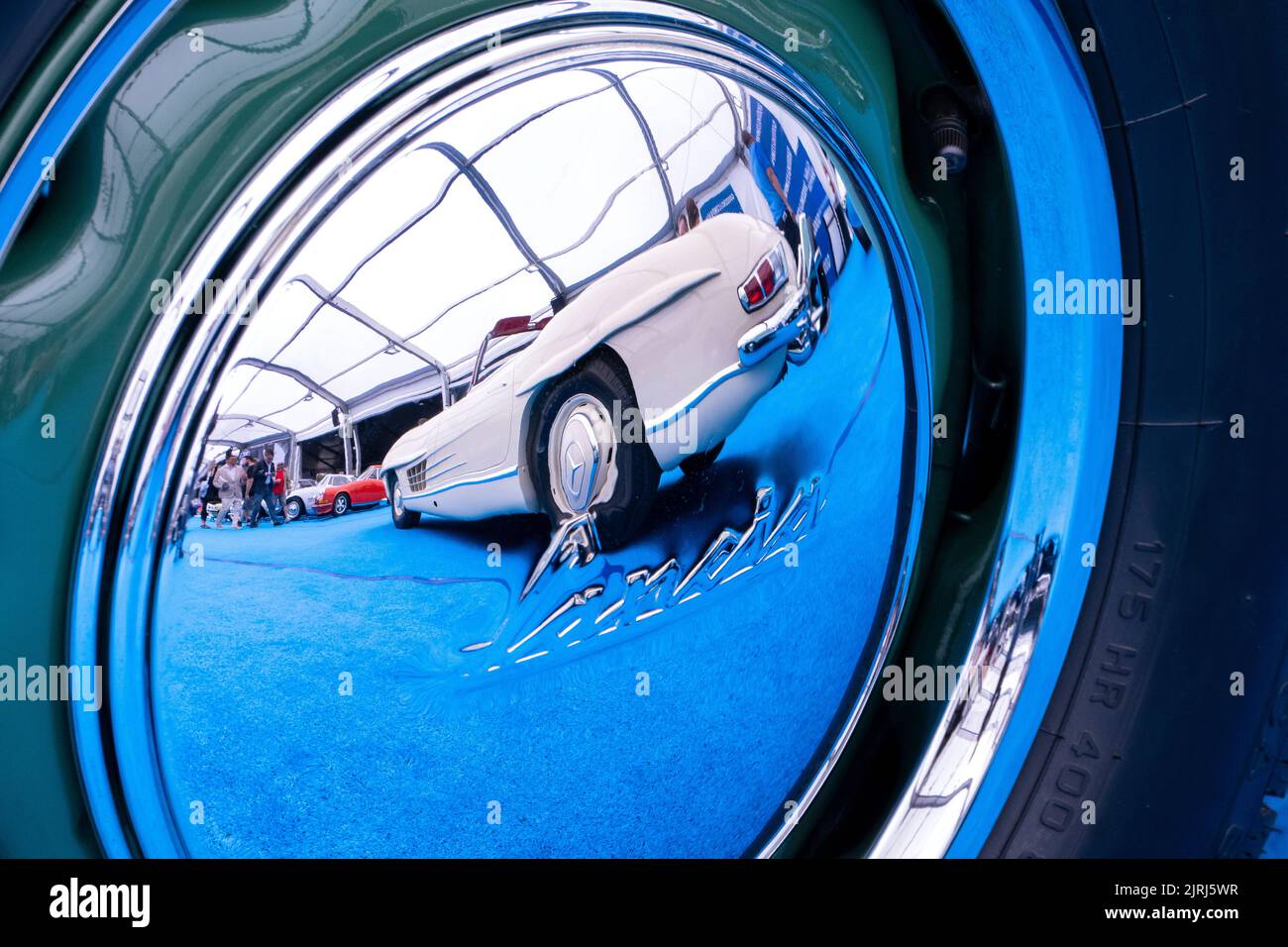 Gooding & asta della società a Monterey California Car Week classico collezionisti aste auto. Foto Stock