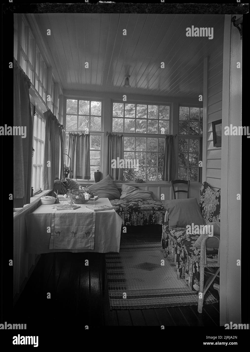 Lady Grey's House, 1940s, Wellington, di J.W. Chapman-Taylor. Foto Stock