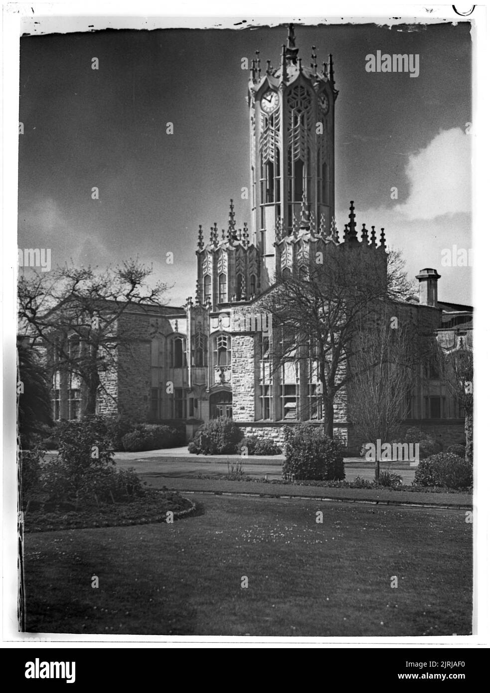Auckland University Arts Building, 1940s, North Island, di J.W. Chapman-Taylor. Foto Stock