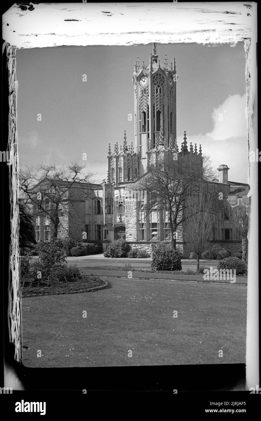 Auckland University Arts Building, 1940s, North Island, di J.W. Chapman-Taylor. Foto Stock