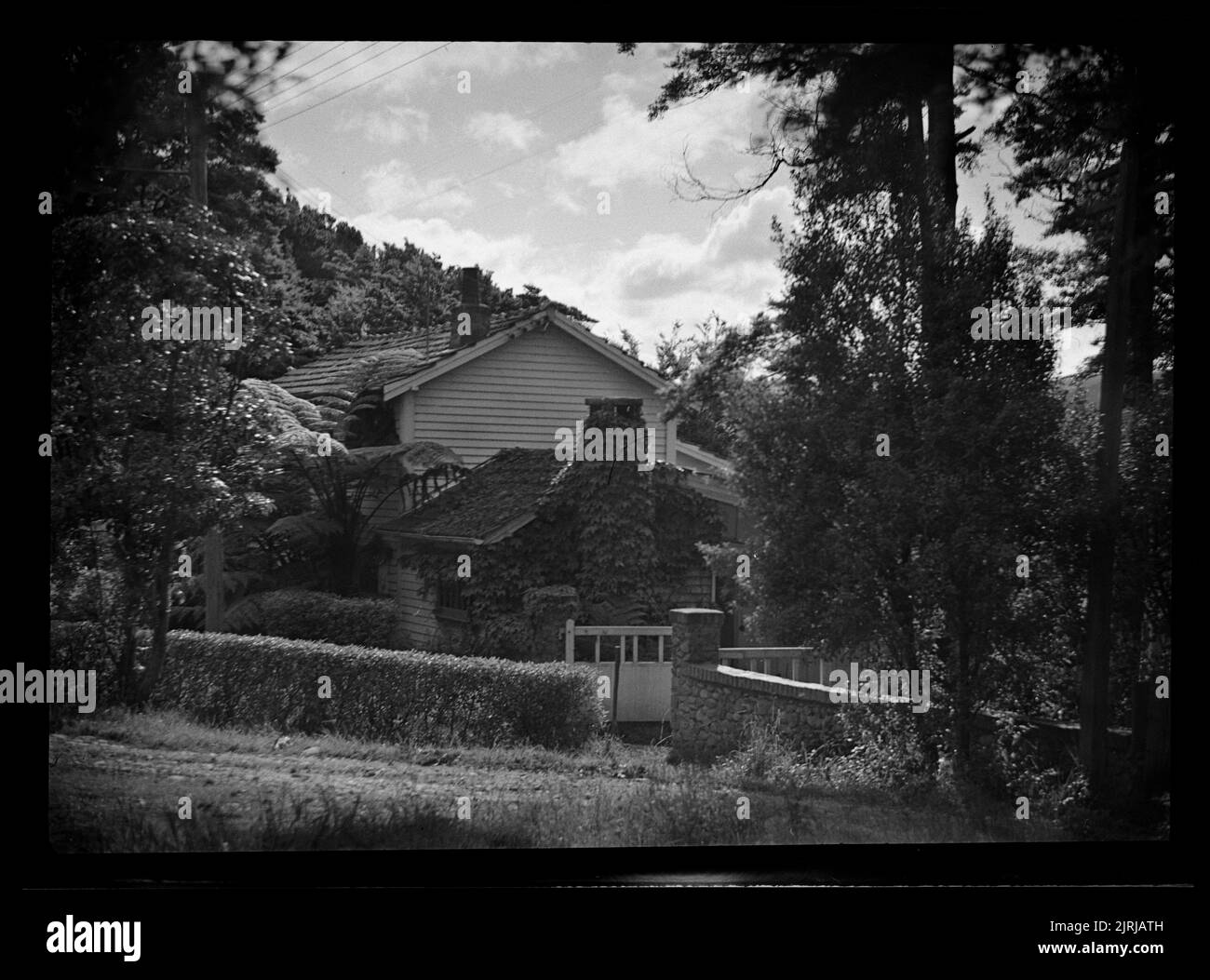 Casa residenziale nella regione di Wellington, 1940s, Wellington, di J.W. Chapman-Taylor. Foto Stock