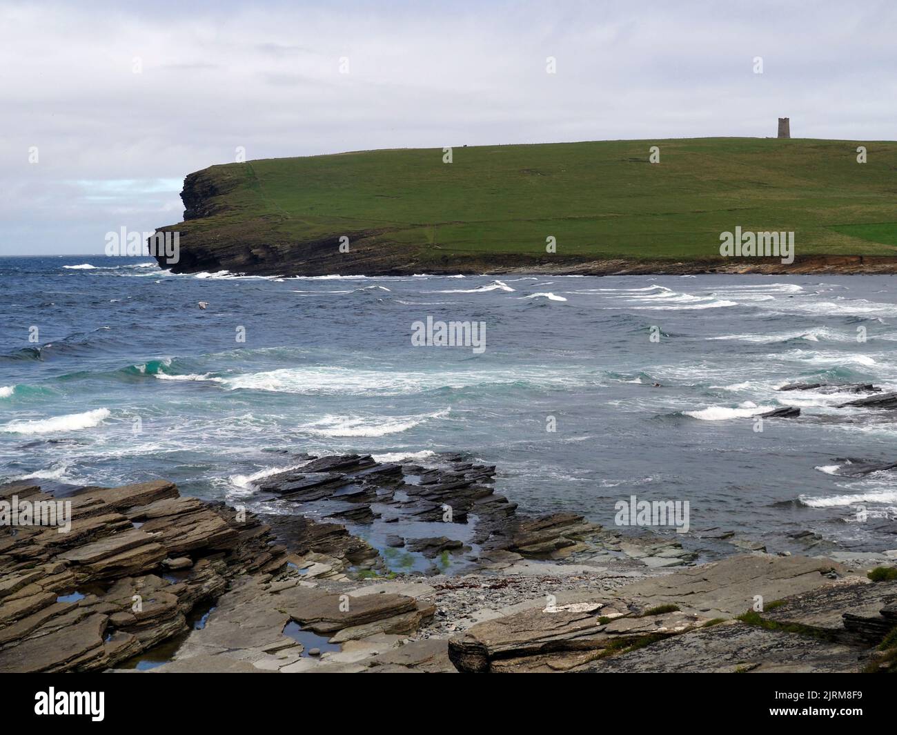 Marwick Head, Mainland, Orkney, Scozia Foto Stock