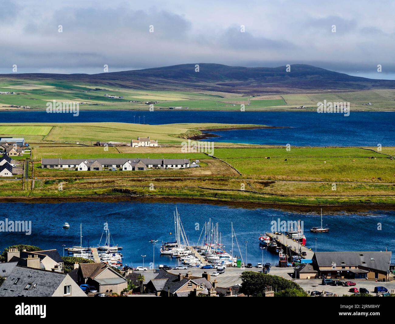 Stromness, Mainland, Orcadi Foto Stock