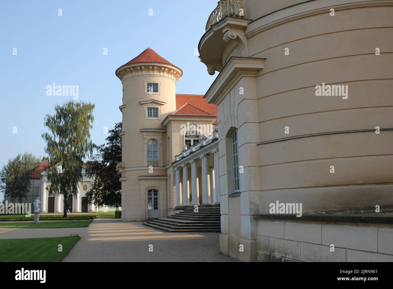 Schloss Rheinsberg Foto Stock