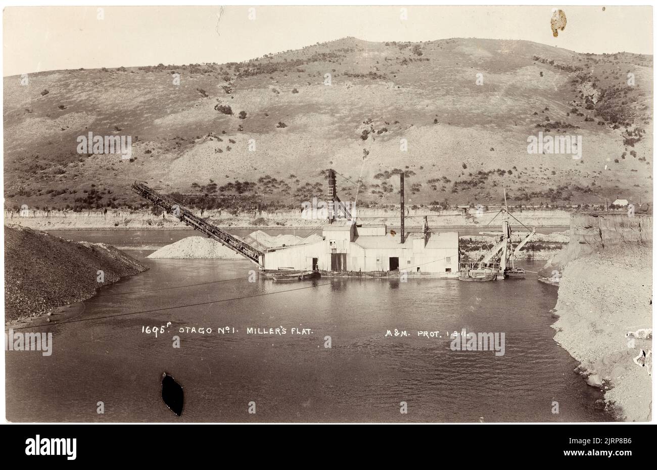Otago- No 1 Miller's Flat, 01 March1911, Otago, di Muir & Moodie. Foto Stock