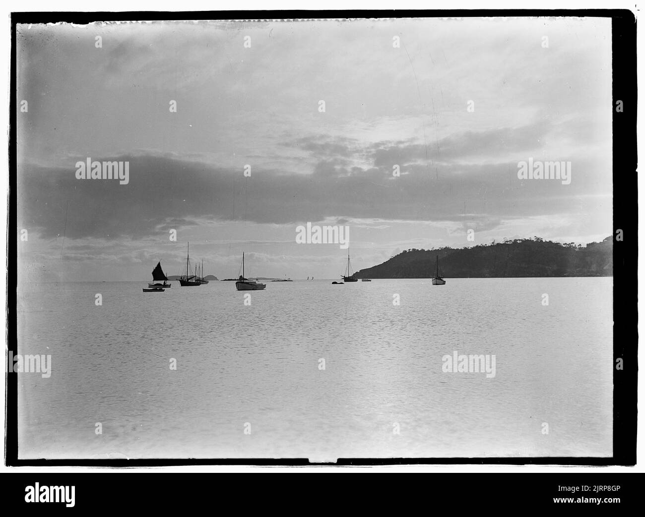 Effetti cloud, circa 1909, Dunedin, di George Crombie. Foto Stock
