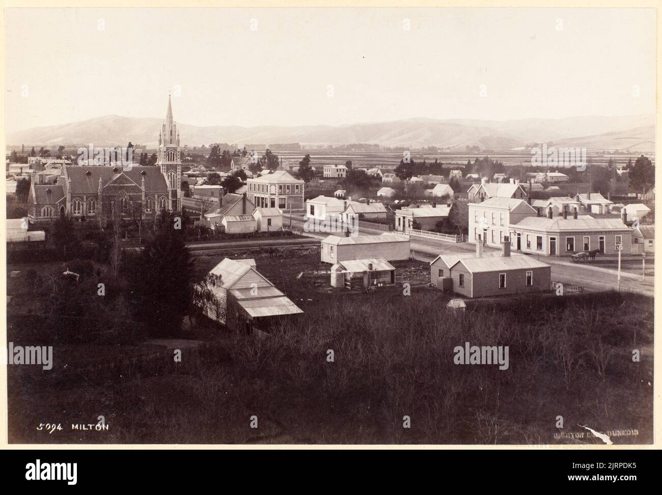 Milton, 1880s, Milton, di Burton Brothers. Foto Stock