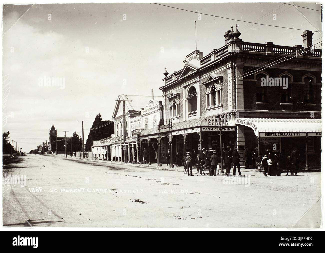Somerset Corner, Ashburton, di Muir & Moodie. Foto Stock