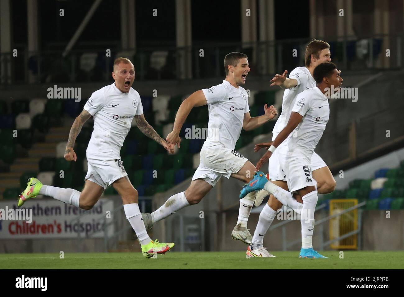Pass Presse Linfield FC Vs Riga, Europa Conference League, Saison 2022/23