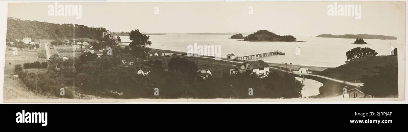 Baia delle Isole - Paihia, circa 1934, Isole, Baia di, costruttore sconosciuto. Foto Stock