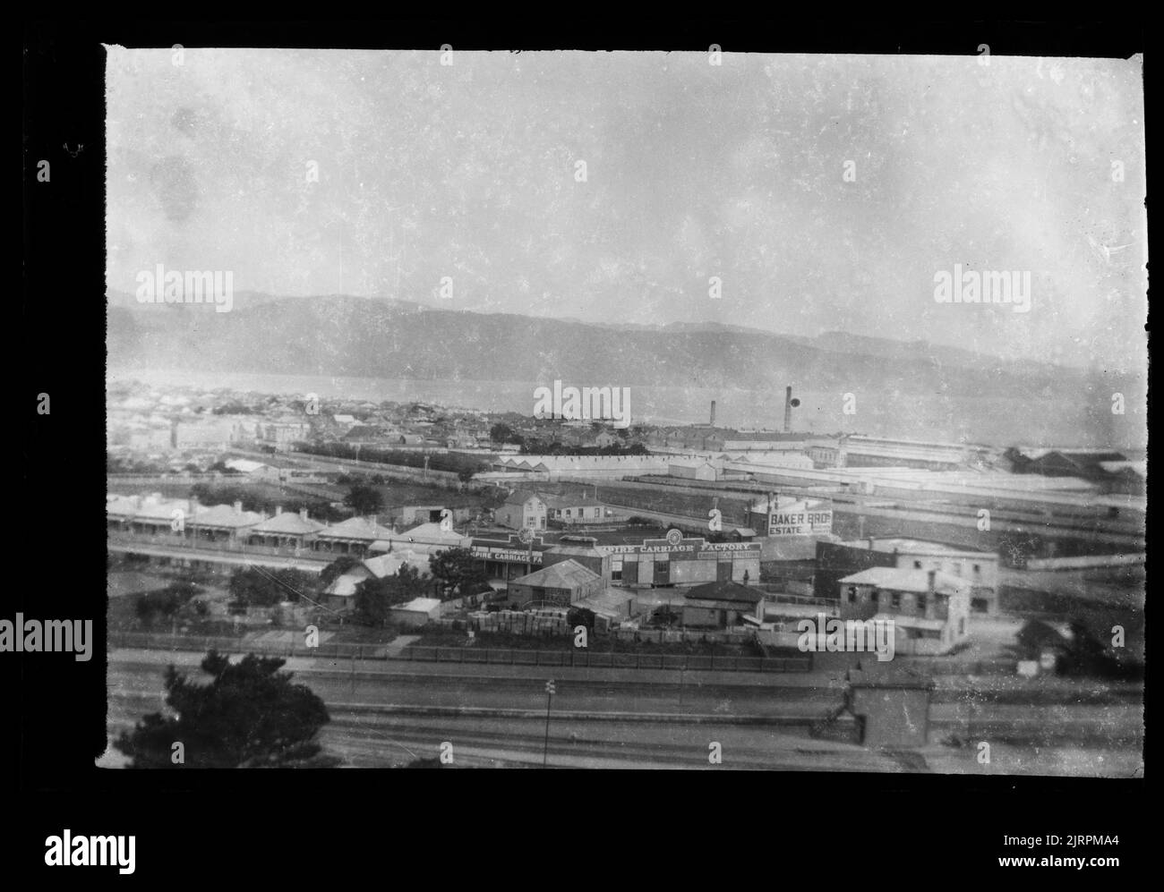 Petone, Wellington, di William Saunderson Cooper. Dono di Andrew Cooper, 2001. Foto Stock