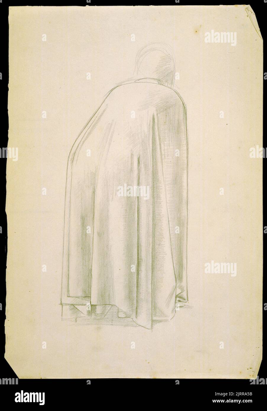 Untitled - disegno preparatorio per 'il matrimonio a Cana', circa 1922, Italia, di Winifred Knights. Foto Stock