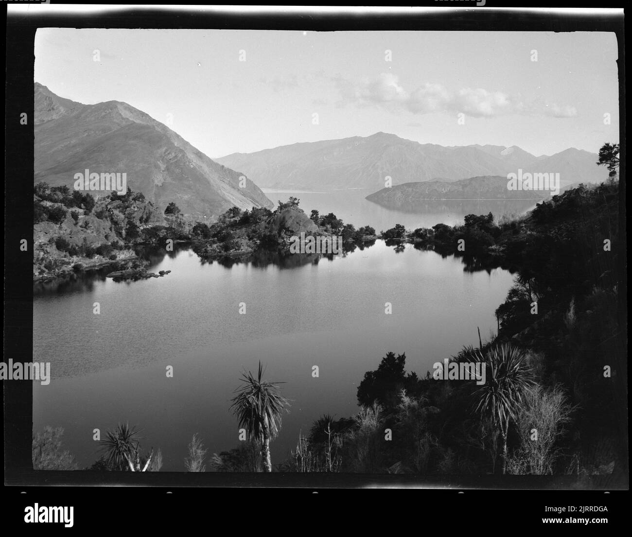 Lago Wanaka, 1932, Otago, costruttore sconosciuto. Foto Stock