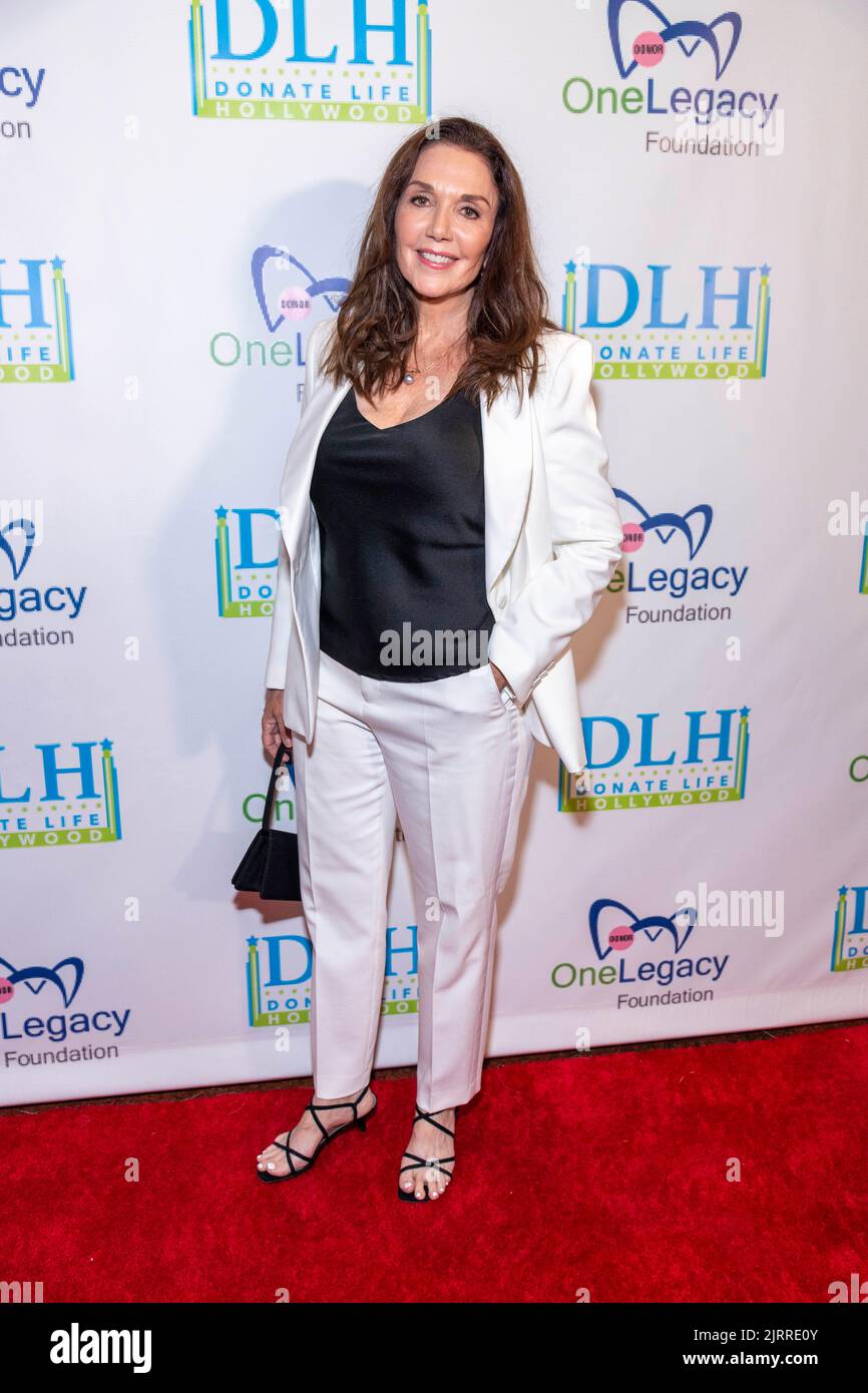 Hollywood, Stati Uniti. 25th ago, 2022. Stepfanie Kramer partecipa al 2022° DLH Inspire Awards a Hollywood al Taglyan Complex, Hollywood, CA il 25 agosto 2022 Credit: Eugene Powers/Alamy Live News Foto Stock