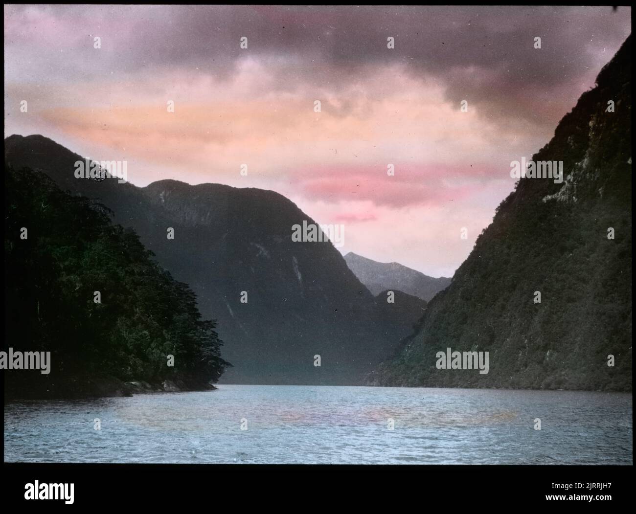 Crooked Arm, Doubtful Sound, Southland, di Algernon Charles Gifford. Dono della signora Murray, 1967. Foto Stock