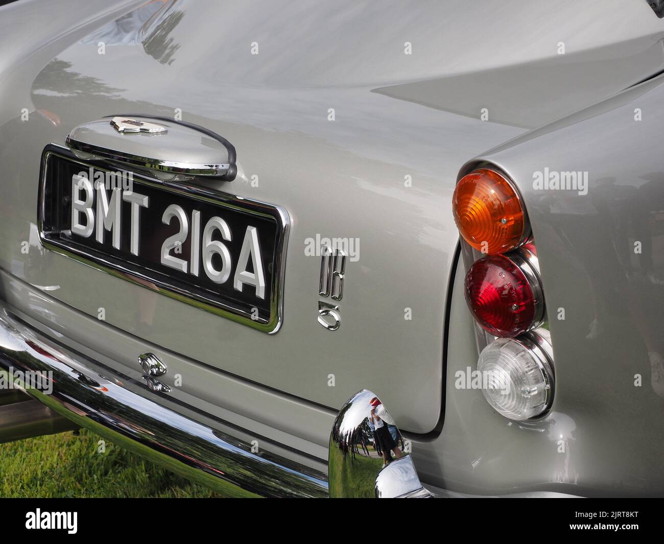 Aston Martin DB5 Goldfinger continuazione Foto Stock