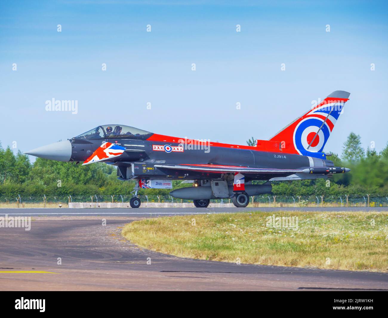 RAF Typhoon al Royal International Air Tattoo 2022 Foto Stock