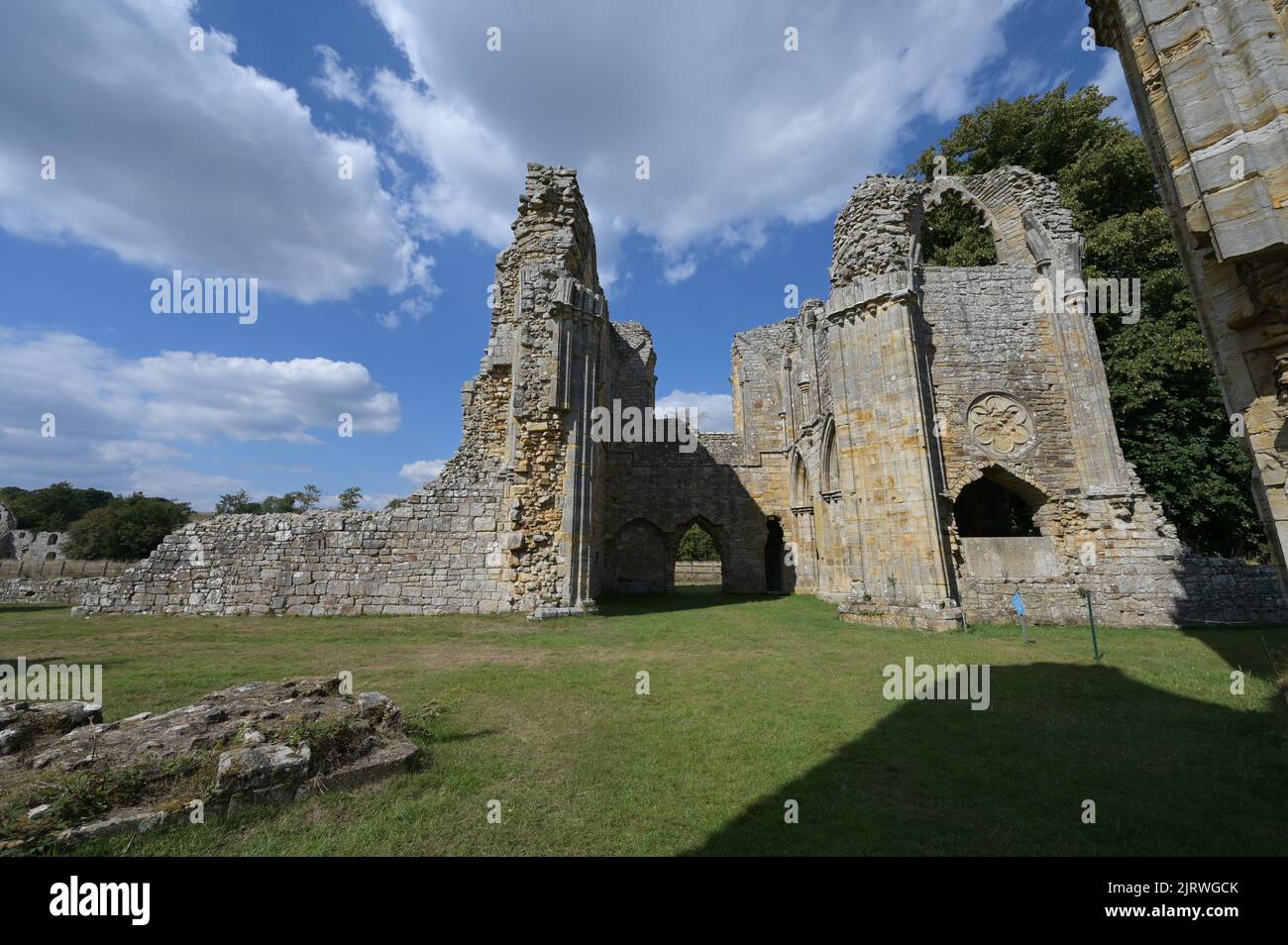 Bayham Old Abbey a Lamberhurst nel kent. Foto Stock