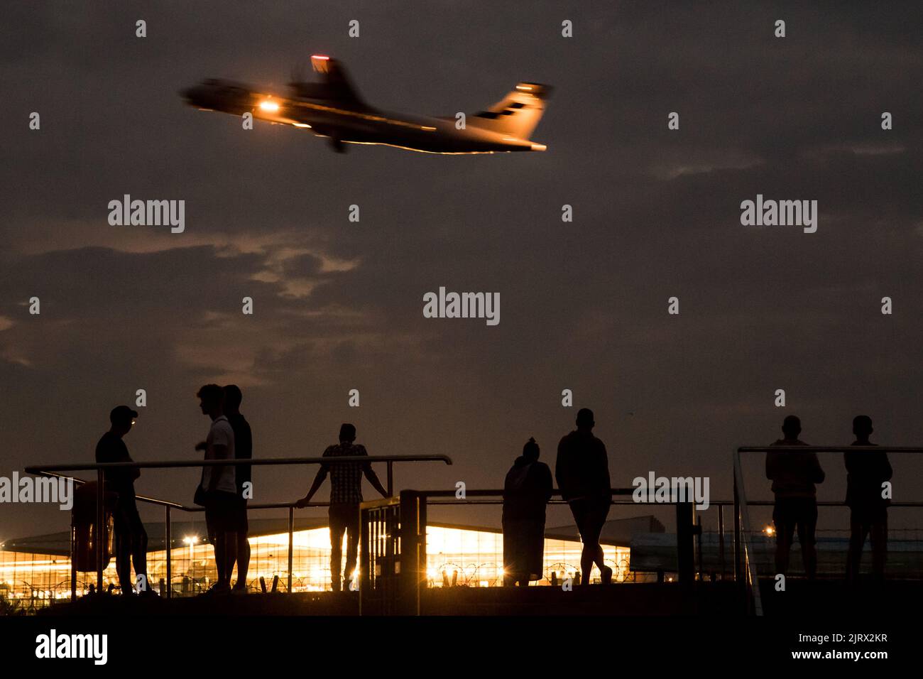 ATR 72-500 aereo di Finnair Nordic Regional Airlines a Danzica, Polonia © Wojciech Strozyk / Alamy Stock Photo *** Didascalia locale *** Foto Stock
