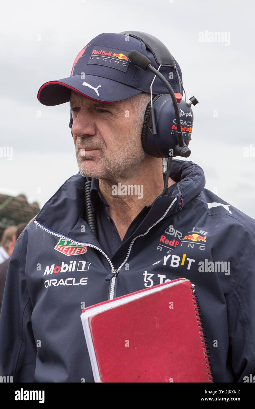 Mogyorod, Ungheria. Luglio 31th 2022. Formula 1 Gran Premio d'Ungheria a Hungaroring, Ungheria. Nella foto: Adrian Newey, direttore tecnico di Oracle Red Bull Racing Team Foto Stock