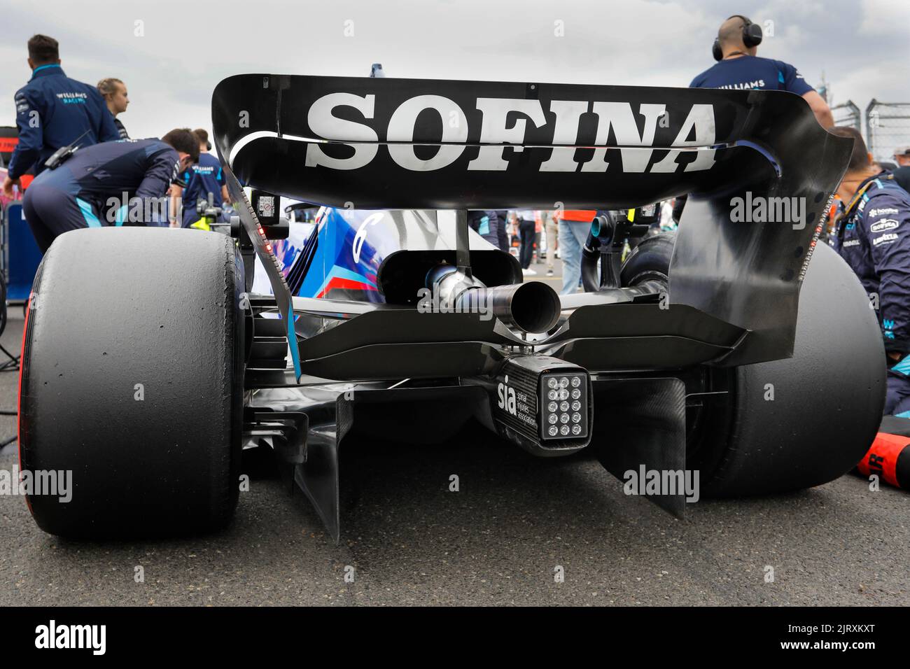 Mogyorod, Ungheria. Luglio 31th 2022. Formula 1 Gran Premio d'Ungheria a Hungaroring, Ungheria. Nella foto: Williams Racing FW44 in griglia Foto Stock