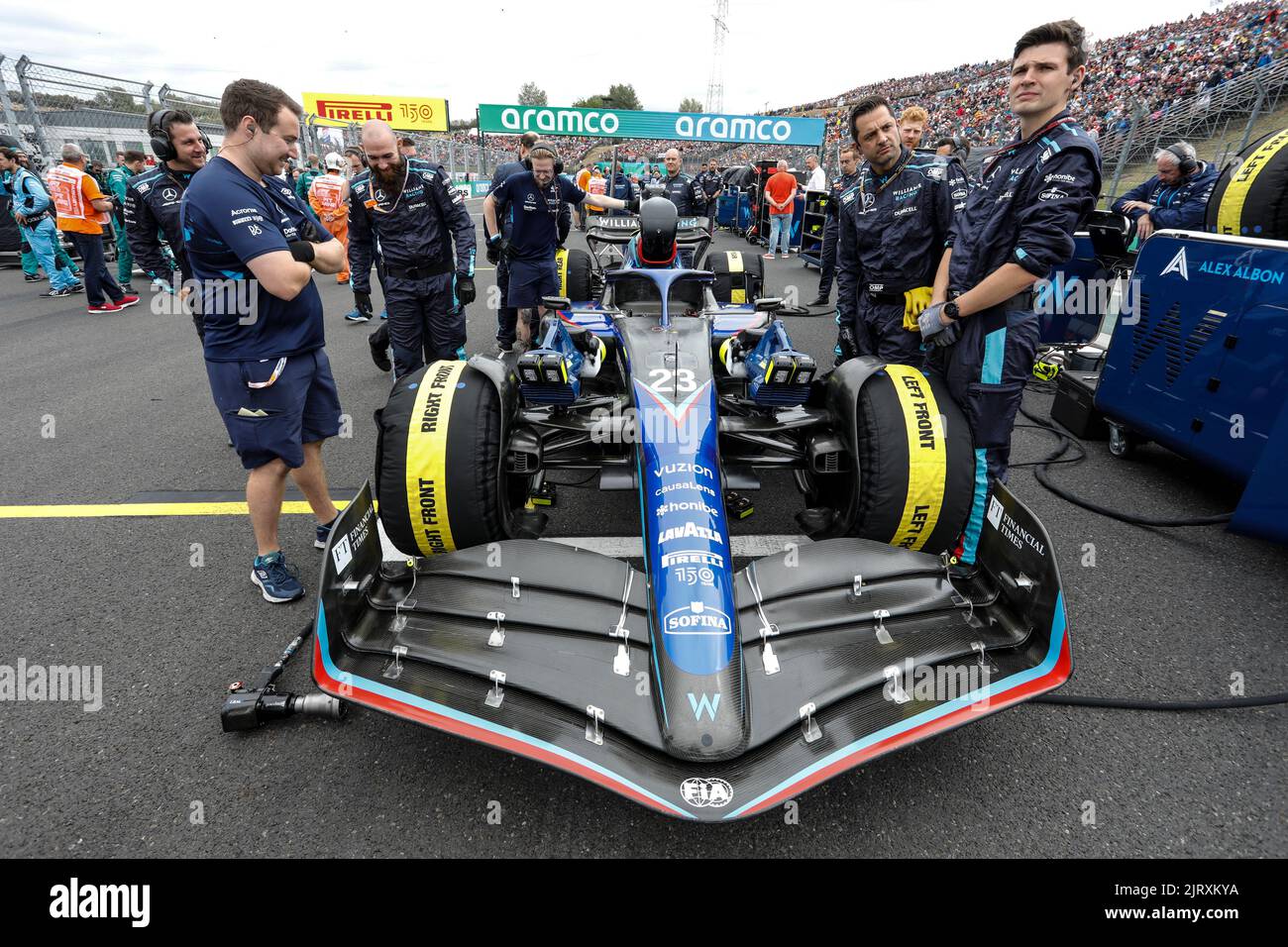 Mogyorod, Ungheria. Luglio 31th 2022. Formula 1 Gran Premio d'Ungheria a Hungaroring, Ungheria. Nella foto: Williams Racing FW44 del #23 Alex Albon (THA) Foto Stock