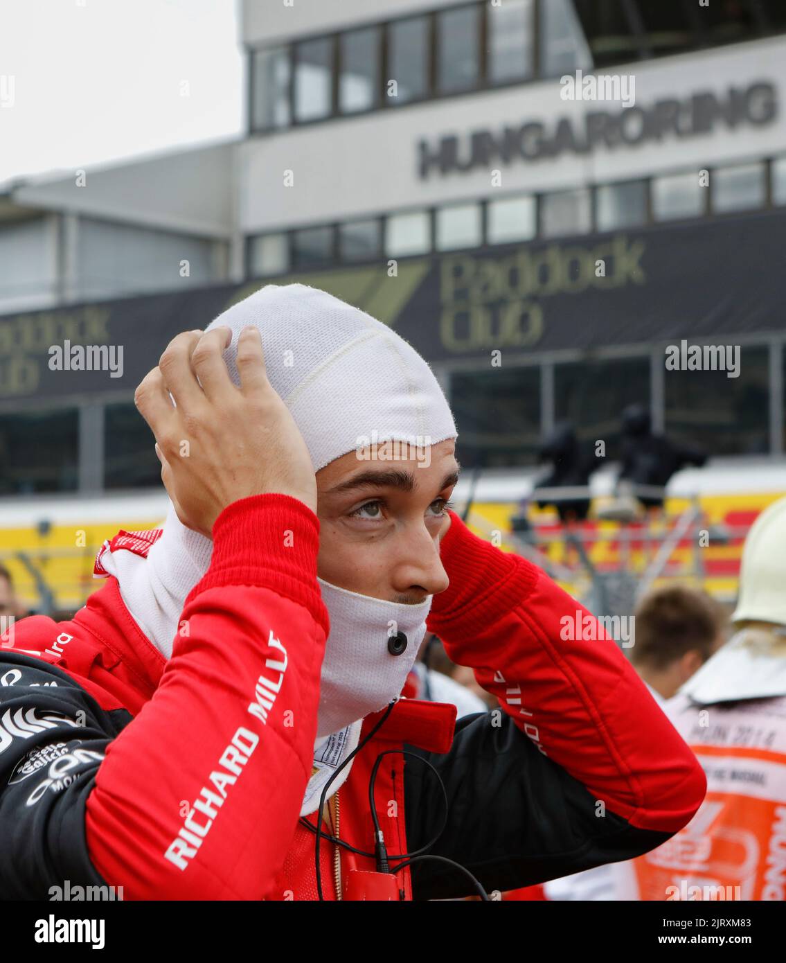 Mogyorod, Ungheria. Luglio 31th 2022. Formula 1 Gran Premio d'Ungheria a Hungaroring, Ungheria. Nella foto: Charles Leclerc (LUN) della Ferrari Foto Stock