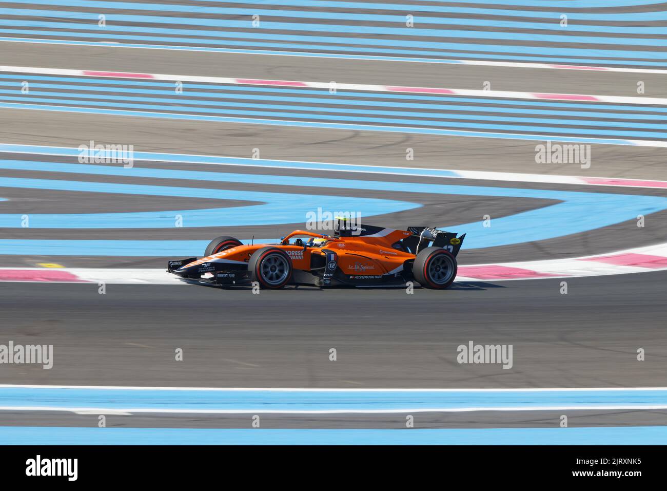 Corso F2 GP FRANCIA 2022, le Castellet, FRANCIA, 24/07/2022 Florent 'MrCrash' B. Foto Stock