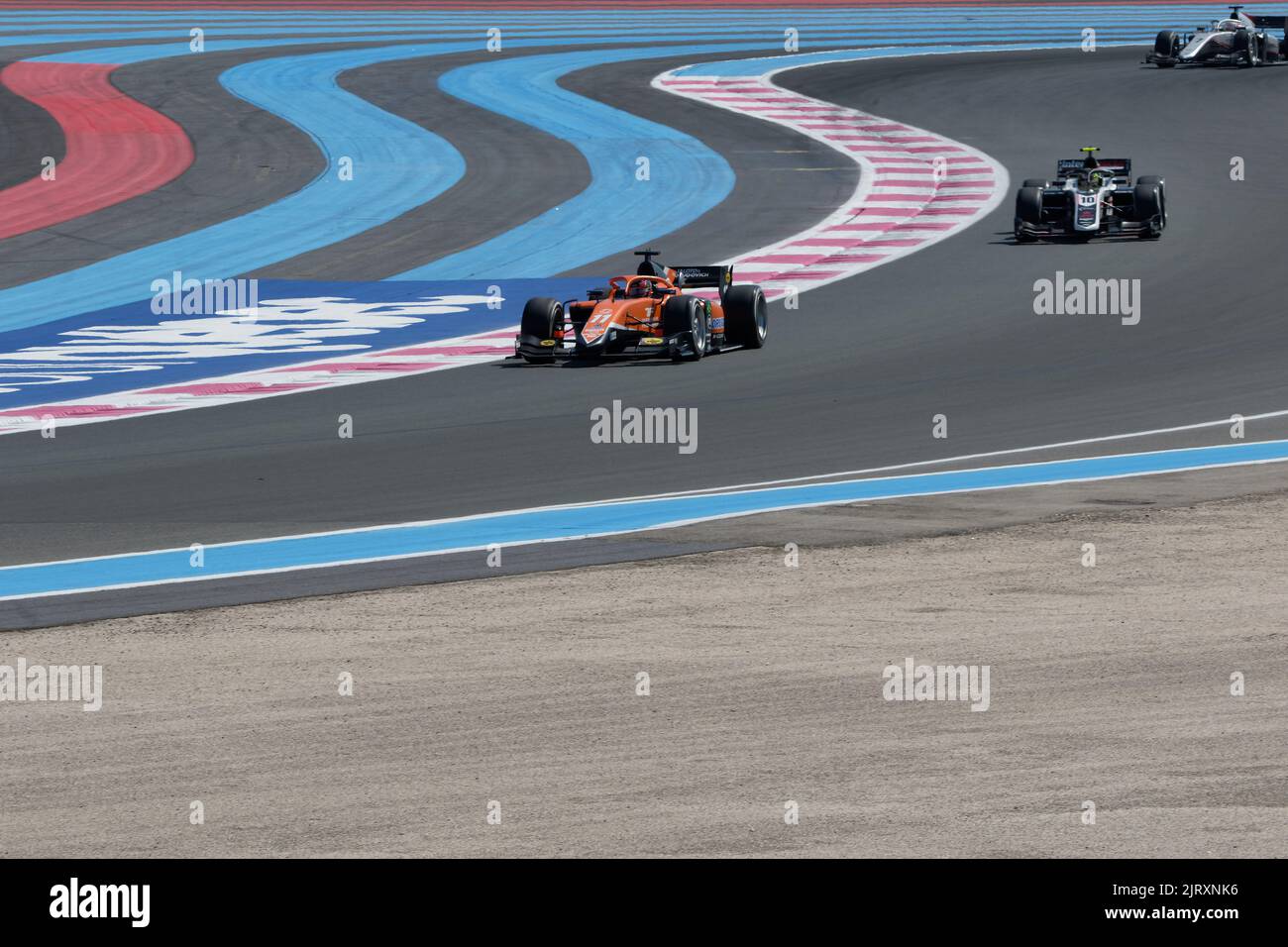 Corso F2 GP FRANCIA 2022, le Castellet, FRANCIA, 24/07/2022 Florent 'MrCrash' B. Foto Stock