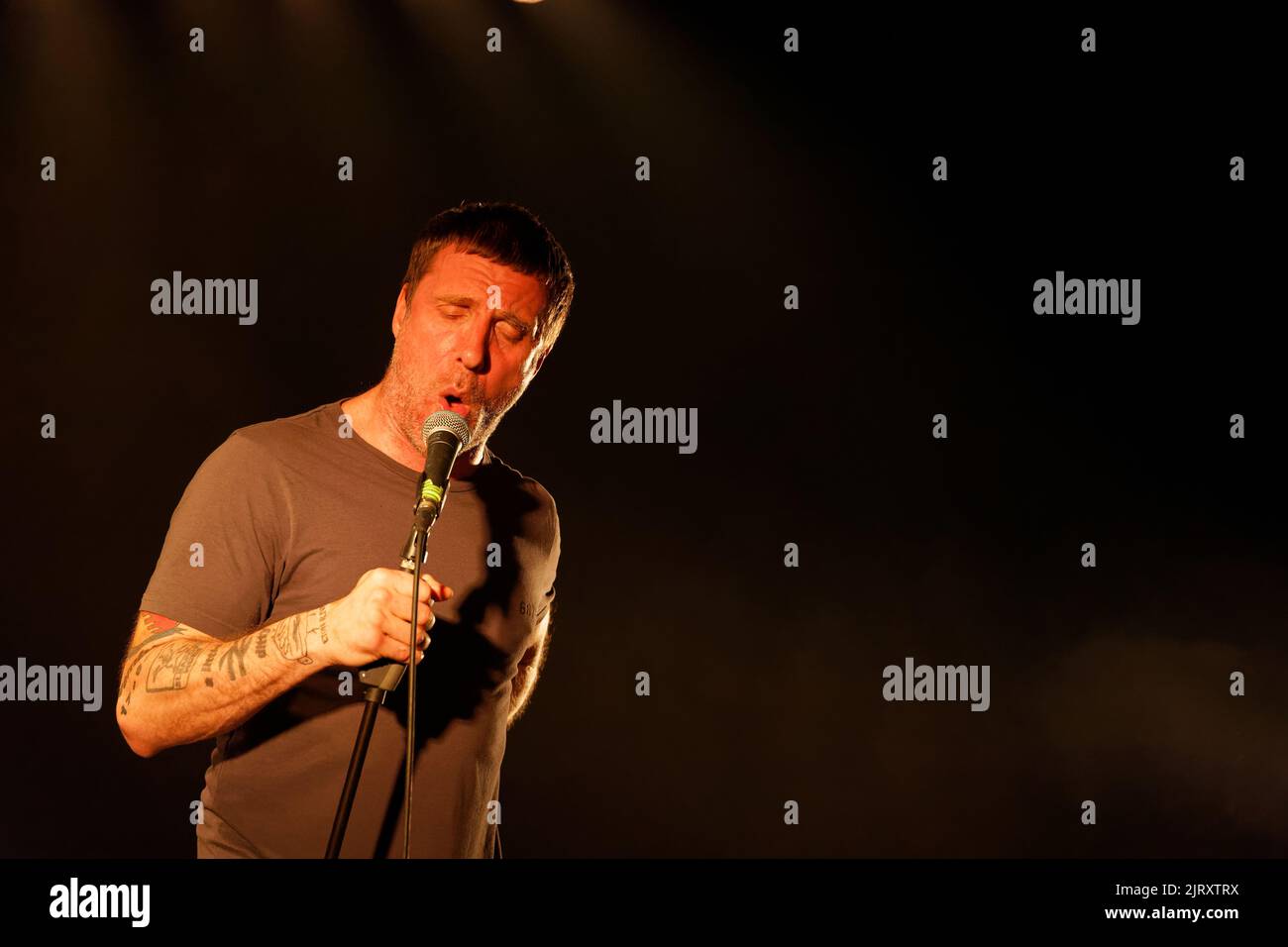 SLEAFORD MODS Espace Julien, Marsiglia, FRANCIA, 03/10/2019 Florent 'MrCrash' B. Foto Stock