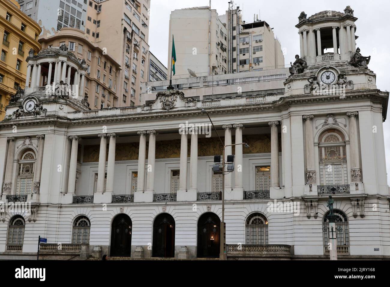 Camera Municipale di Rio de Janeiro, al Palazzo Pedro Ernesto, ​​councilor punto d'incontro della città Foto Stock