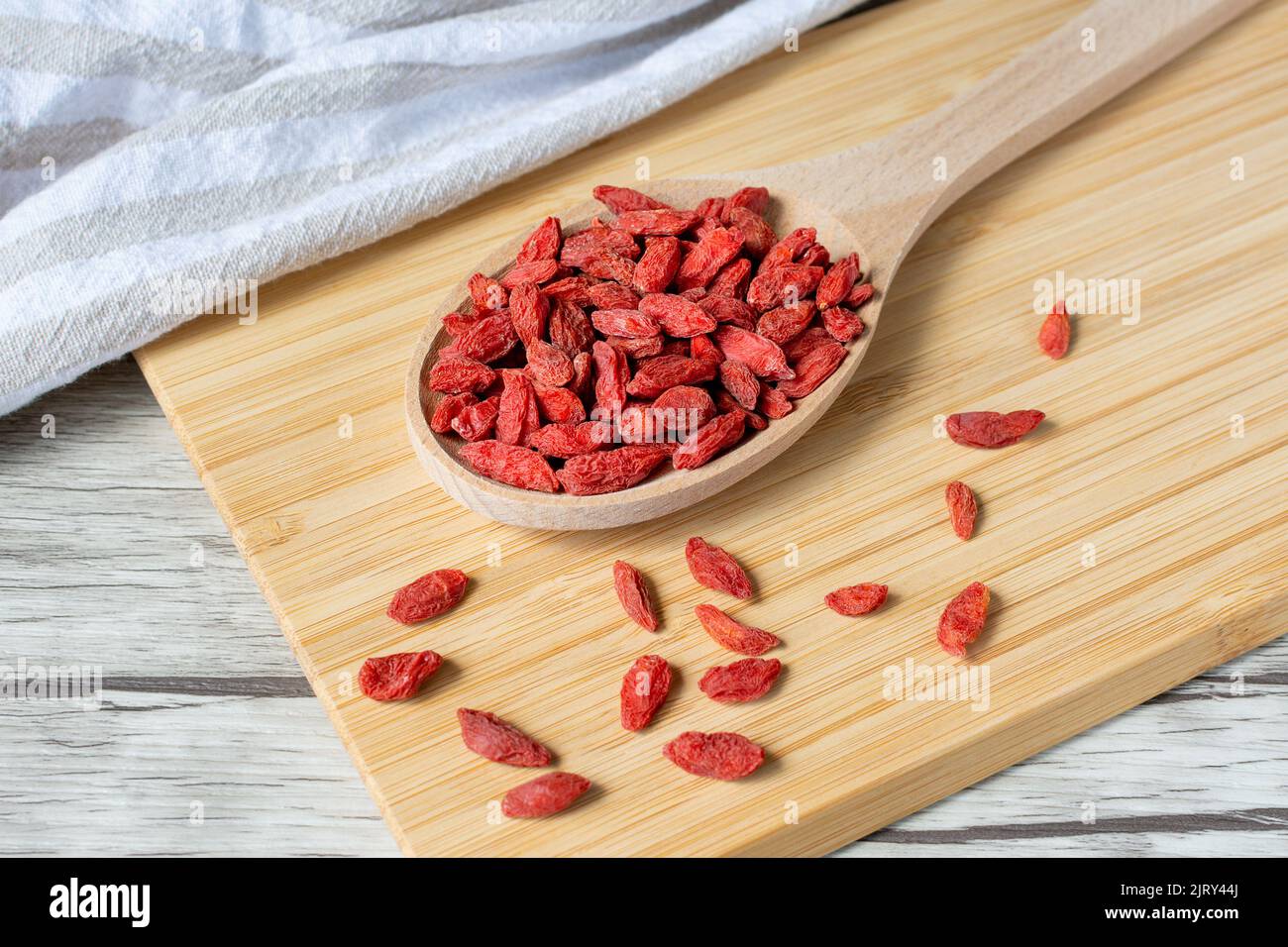 Essiccati goji bacche Foto Stock