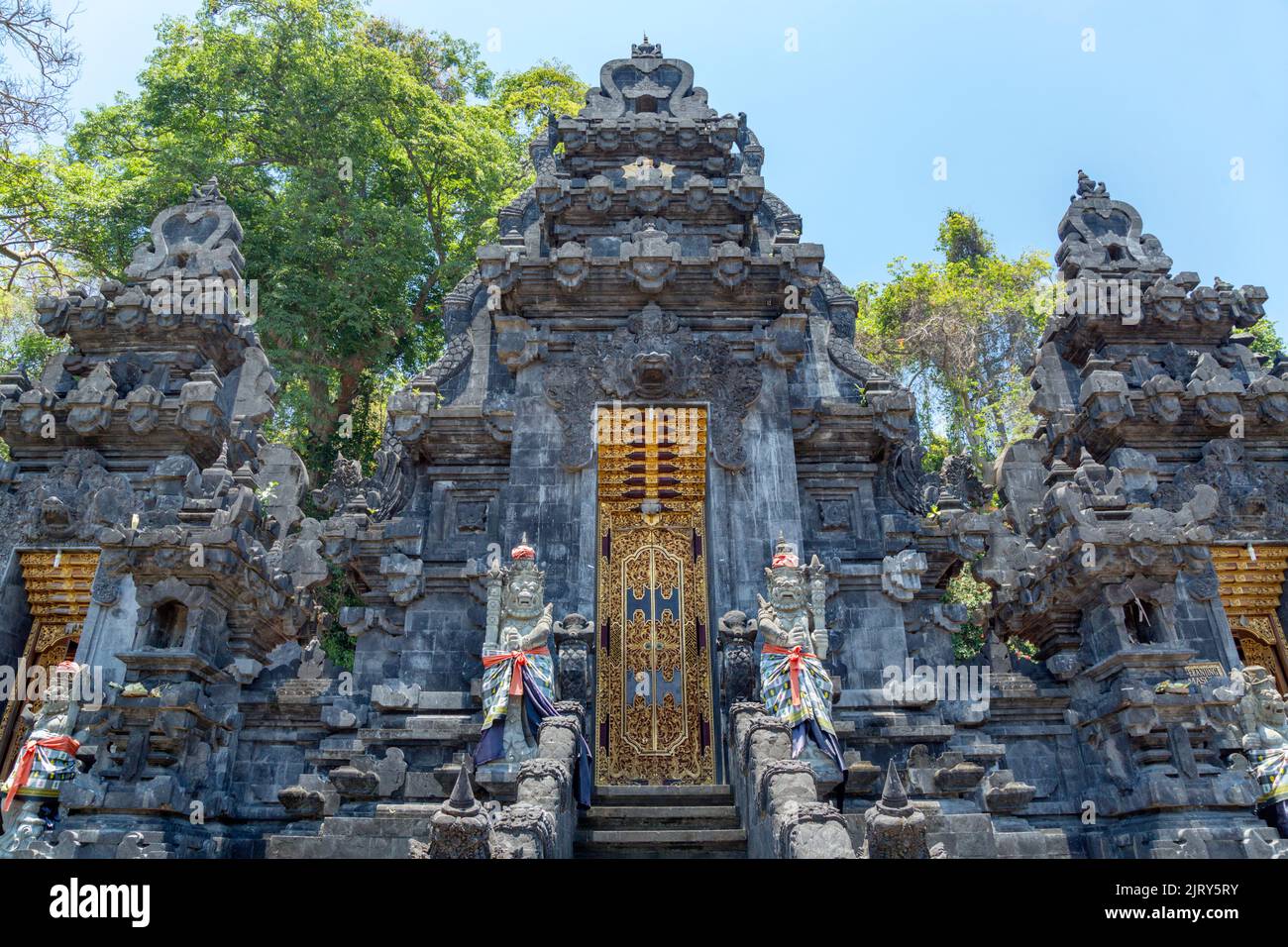 Goa Lawah tempio a Bali, in Indonesia Foto Stock