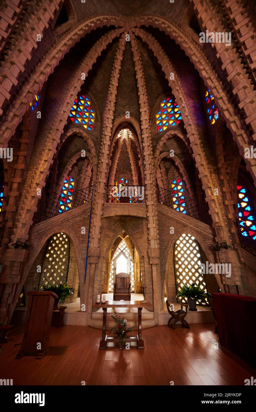 Cattedrale Santuari de la Mare de Deu de Montserrat, Catalogna, Spagna Foto Stock