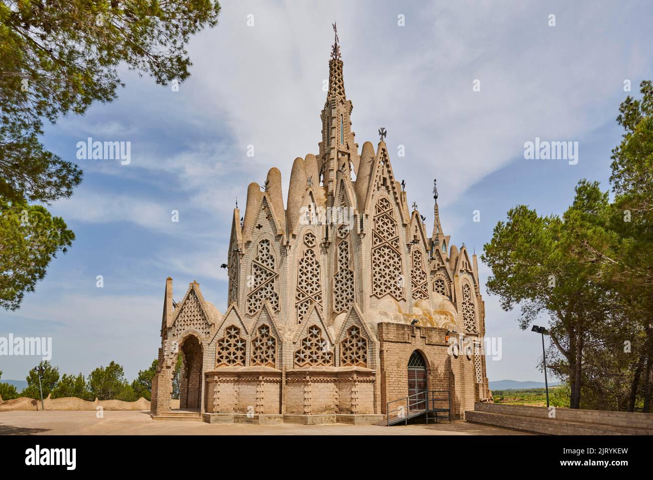 Cattedrale Santuari de la Mare de Deu de Montserrat, Catalogna, Spagna Foto Stock