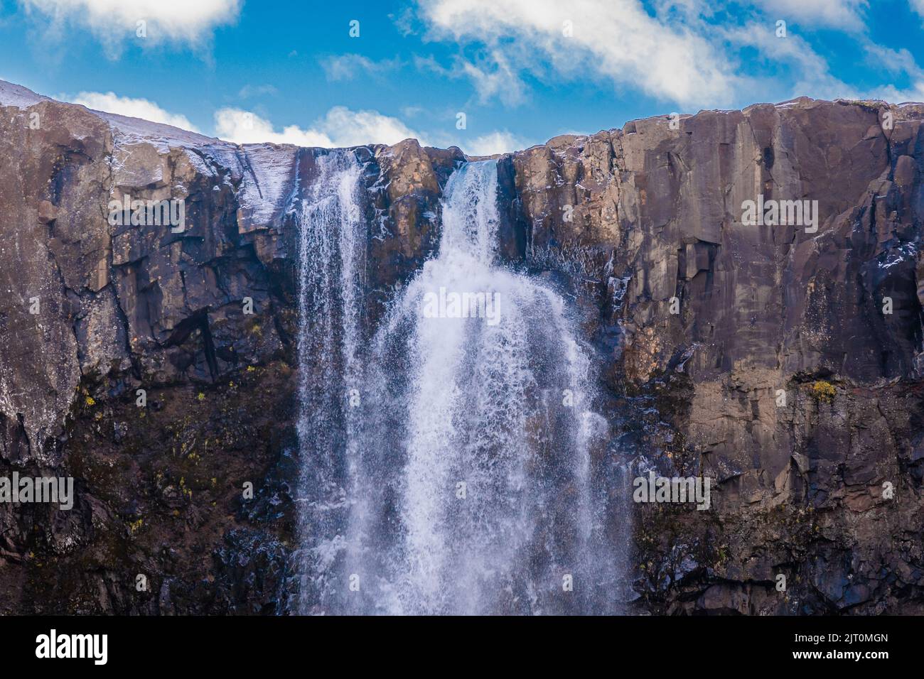 Incredibile Islanda viaggio intorno all'isola in Ring Road Foto Stock