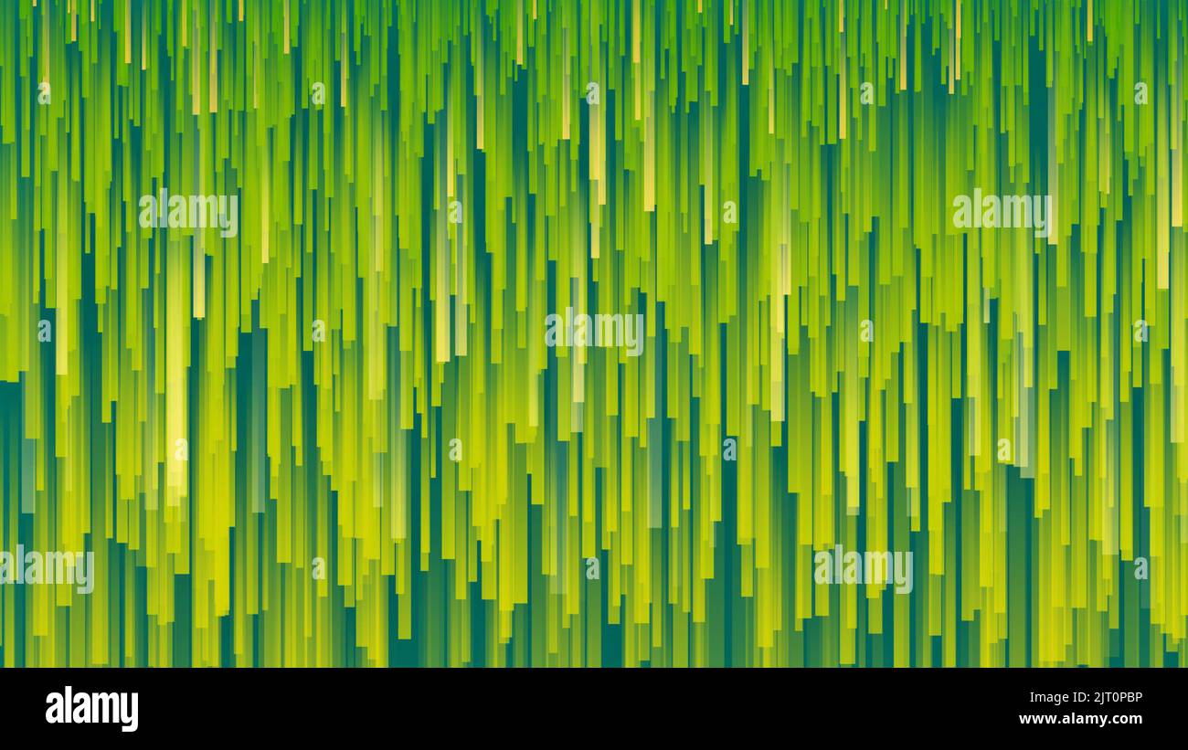 Sfondo astratto verde e giallo Foto Stock