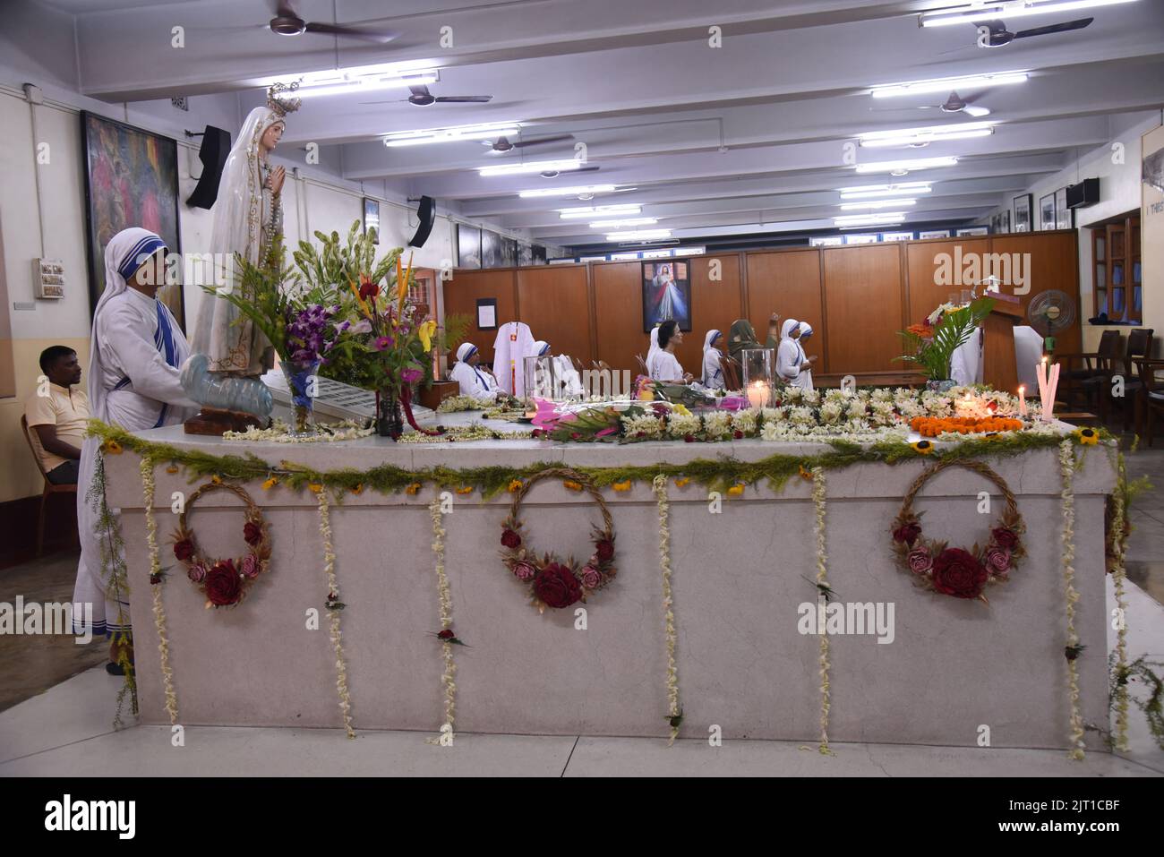 Casa Madre Delle Missionarie Della Carità Casa madre di missionari della carità immagini e fotografie stock ad