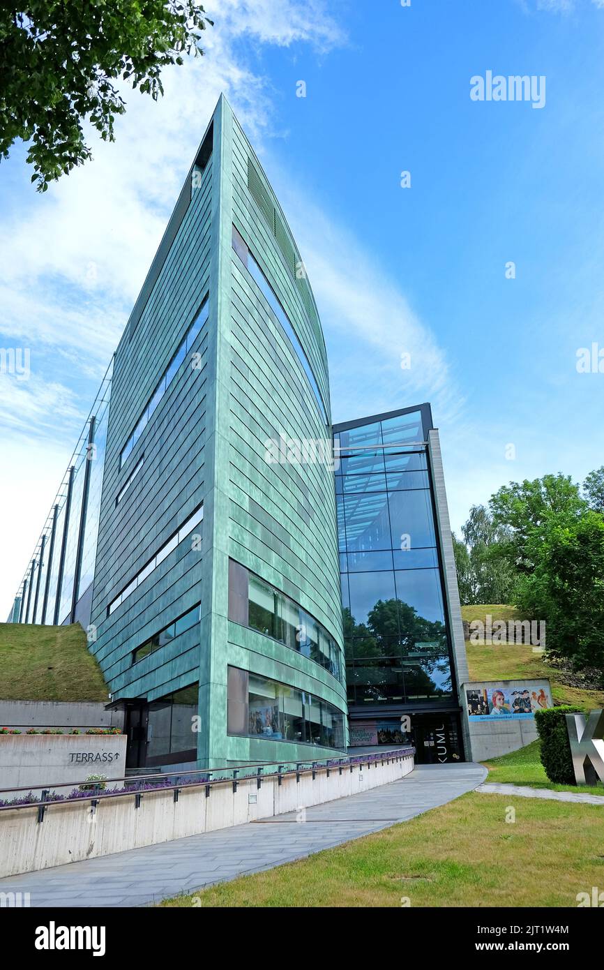 MUSEO d'Arte KUMU a Tallinn Estonia Foto Stock